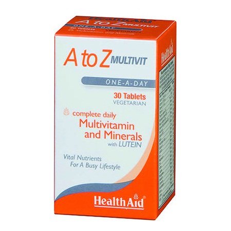 Health Aid A to Z Multivit 30tabs