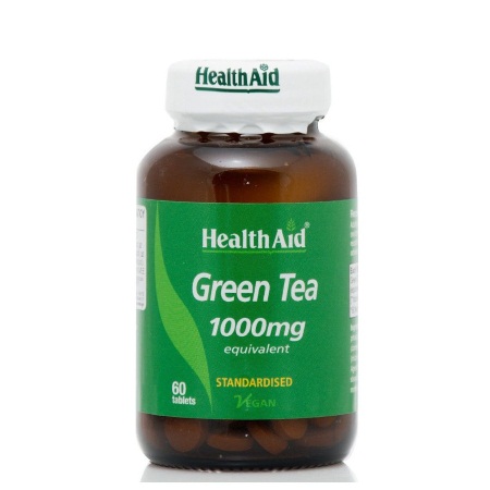 Health Aid Green Tea 1000mg Πράσινο Τσάι 60tabs