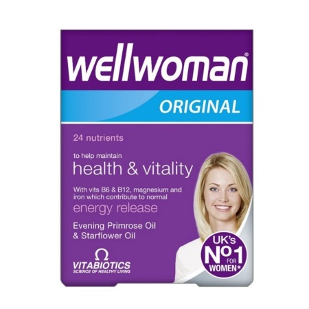 Vitabiotics Wellwoman Original Πολυβιταμινούχο Συμπλήρωμα Ειδικά Σχεδιασμένο για την Γυναίκα 30 κάψουλες