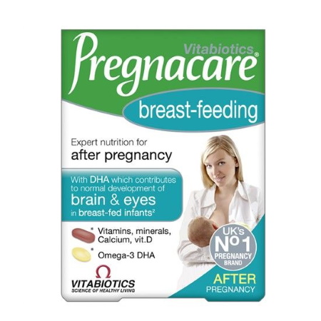 Vitabiotics Pregnacare Breast-feeding Συμπλήρωμα Διατροφής Ενισχυμένης Φροντίδας για την Περίοδο του Θηλασμού 56 ταμπλέτες + 28 καψούλες