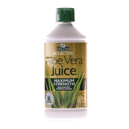 Optima Aloe Vera Juice Maximum Strength 100% φυσικός χυμός Αλόης 1000ml