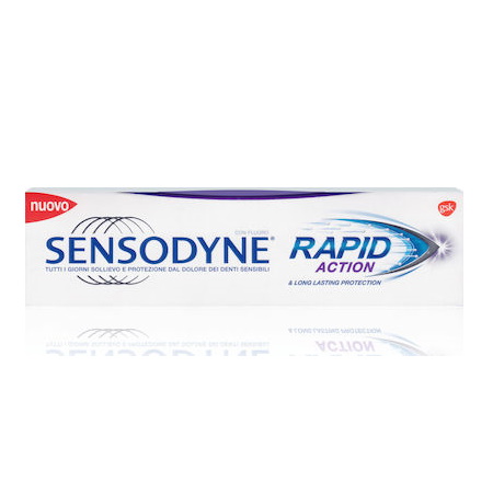 Sensodyne Rapid Action Οδοντόκρεμα για Ανακούφιση από τον Πόνο των Δοντιών 75ml