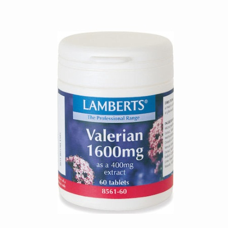 Lamberts Valerian 1600mg 60tabs