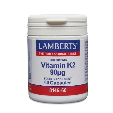 Lamberts Vitamin K2 90μg Συμπλήρωμα Βιταμίνης K2 60caps