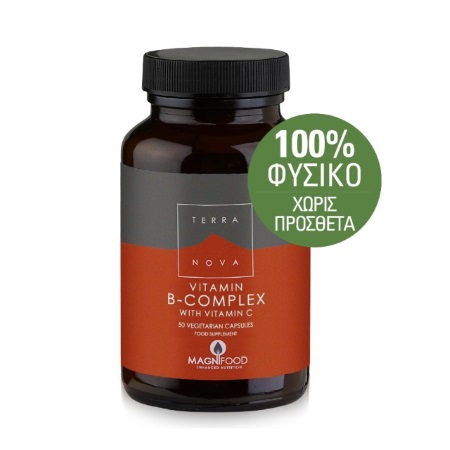 Terranova Vitamin B-Complex with Vitamin C 50 Κάψουλες