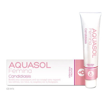 Olvos Science Aquasol Femina Candidiasis Κρέμα τζελ για κολπική μυκητίαση 30ml
