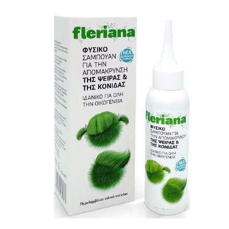 Power Health Fleriana Φυσικό Σαμπουάν για την Απομάκρυνση της Ψείρας και της Κόνιδας 100ml