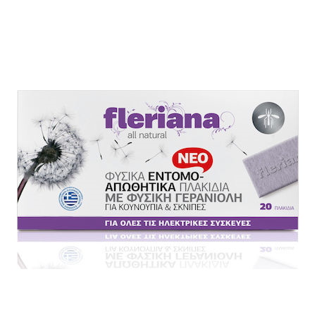 Power Health Fleriana Φυσικά Εντομοαπωθητικά πλακίδια 20τμχ