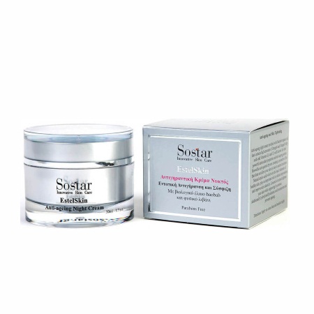 Sostar EstelSkin Αντιγηραντική κρέμα νυκτός 50ml