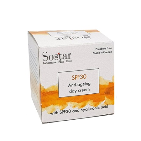 Sostar Αντιγηραντική κρέμα προσώπου SPF30 50ml