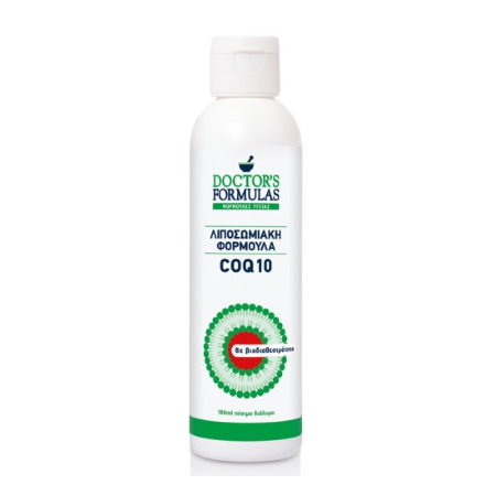 Doctor's Formulas Co Q10 100mg Λιποσωμιακή Φόρμουλα με Συνένζυμο Q10 180ml