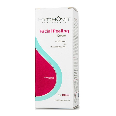Hydrovit Facial Peeling Cream Φροντίδα Προσώπου Διπλής Δράσης για Απολέπιση & Αναζωογόνηση της Επιδερμίδας 100ml
