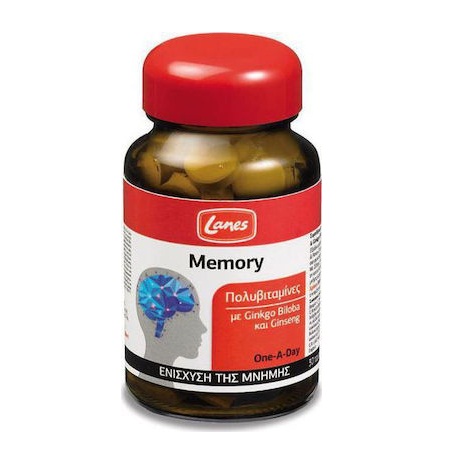 Lanes Multivitamins Memory 30tabs