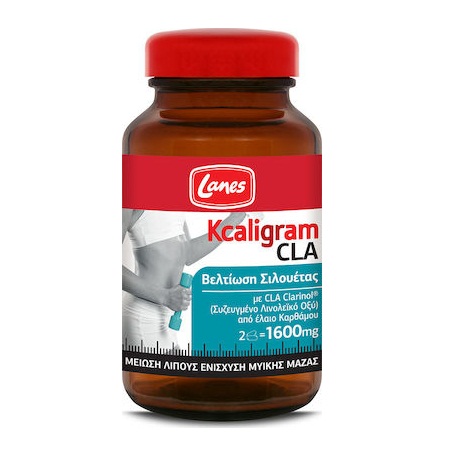 Lanes Kcaligram CLA 800mg για Μείωση Λίπους & Ενίσχυση Μυϊκής Μάζας 60 κάψουλες