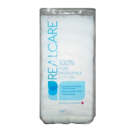 Real Care Καθαρό υδρόφιλο βαμβάκι 100% 70gr