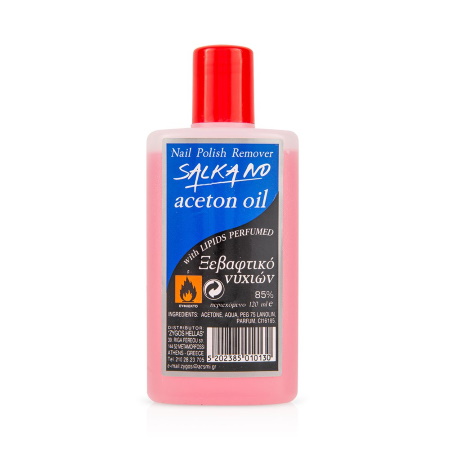 Salkano Aceton Oil Ξεβαφτικό Νυχιών 120ml