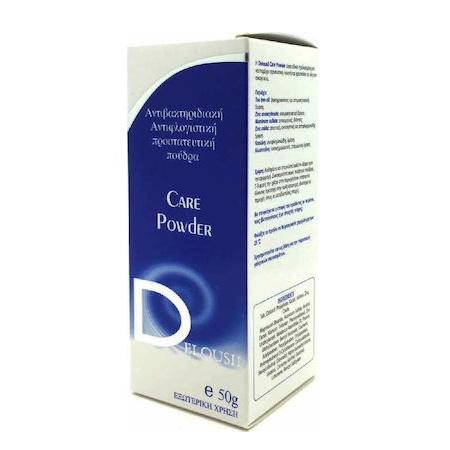 SJA Pharm Delousil Care Powder Αντιβακτηριδιακή Αντιμυκητιασική Αντιφλογιστική προστατευτική πούδρα 50gr