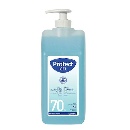 Protect  Protect Gel Alcoholic Lotion 70% Γέλη Καθαρισμού Χεριών 1000ml