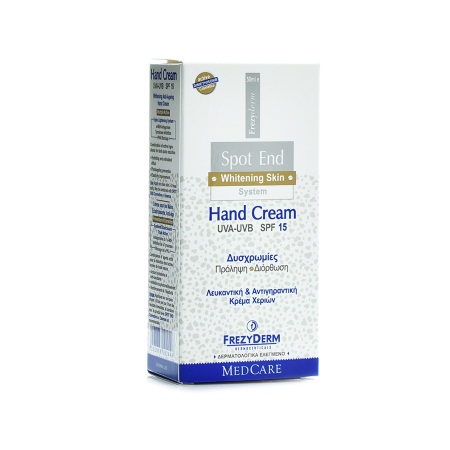 Frezyderm Spot-End Hand Cream SPF15 Κρέμα Χεριών για Κηλίδες 50ml