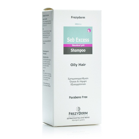 Frezyderm Seb Excess Shampoo Σαμπουάν για Λιπαρά Μαλλιά 200ml
