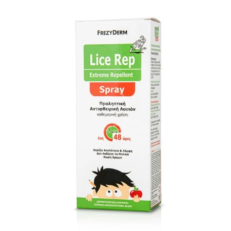 Frezyderm Lice Rep Spray Προληπτική Αντιφθειρική Λοσιόν 150ml