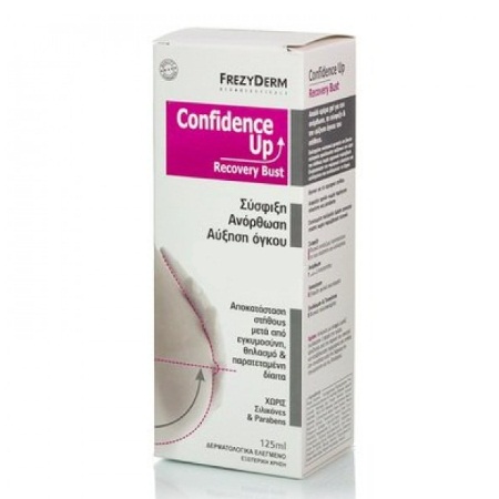 Frezyderm Confidence Up Recovery Bust Κρέμα Gel για Σύσφιξη, Ανόρθωση & Αύξηση Όγκου του Στήθους 125ml