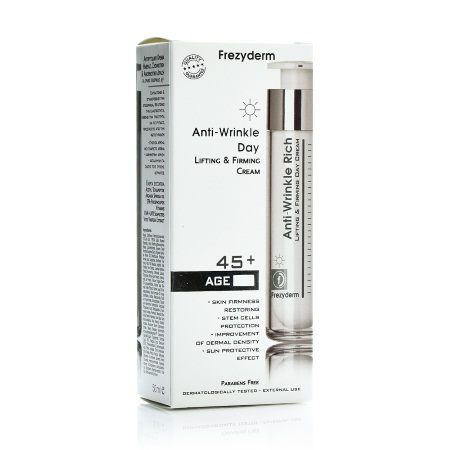 Frezyderm Anti-Wrinkle Rich Day Cream 45+ Αντιρυτιδική Κρέμα Ημέρας 50ml