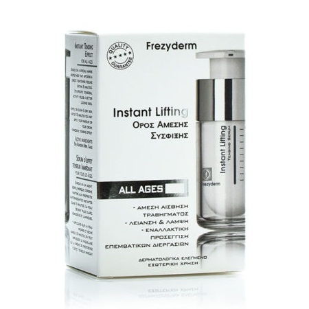 Frezyderm Instant Lifting Serum Ορός Άμεσης Σύσφιξης για όλες τις Ηλικίες 15ml