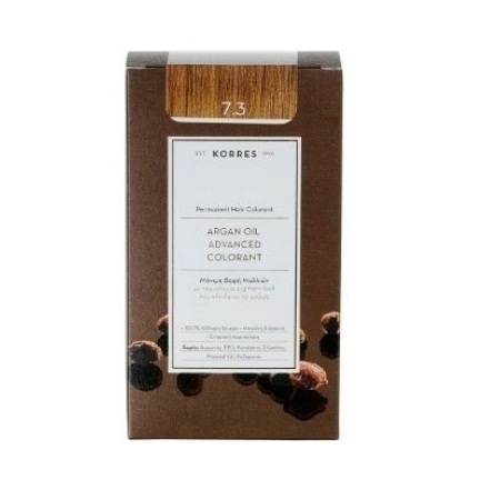 Korres Argan Oil Advanced Colorant 7.3 Ξανθό Μελί 50ml