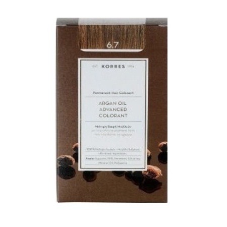 Korres Argan Oil Advanced Colorant 6.7 Κακάο 50ml