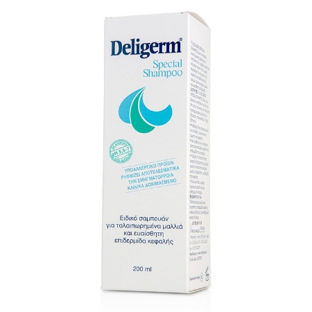 Froika Deligerm Special Shampoo Ειδικό Σαμπουάν για Ταλαιπωρημένα Μαλλιά και Ευαίσθητη Επιδερμίδα 200ml