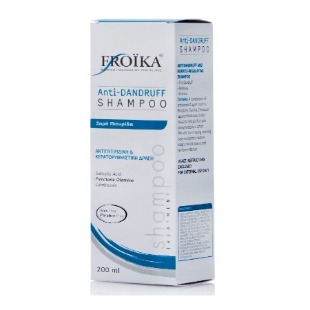 Froika Anti-Dandruff Σαμπουάν με αντιπυτιριδική και κερατορυθμιστική δράση για ξηρή πιτυρίδα 200ml