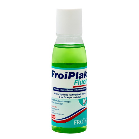 Froika FroiPlak Fluor Mouthwash Φθοριούχο Στοματικό Διάλυμα 250ml