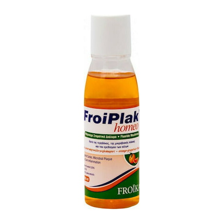 Froika FroiPlak Homeo Mouthwash Στοματικό Διάλυμα Πορτοκάλι & Γκρεϊπφρουτ 250ml