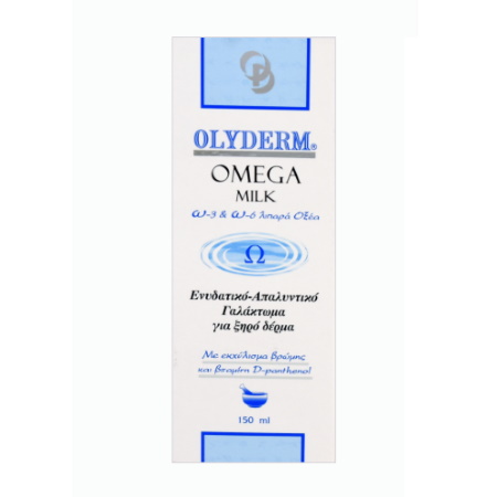 Olyderm  Omega Milk Γαλάκτωμα για Ξηρό Δέρμα 150ml