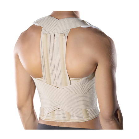 Anatomic Help 0138 Νάρθηκας Κορμού “TAYLOR” Ελαστικός με Μεταλλικές Λάμες Χρώμα Μπεζ Μεγεθος M