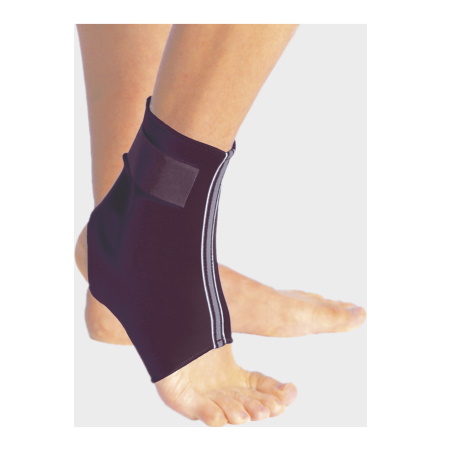 Anatomic Help 0030 Επιστραγαλίδα με δυο Δέστρες Χρώμα ΜΑΥΡΟ Μέγεθος XXL