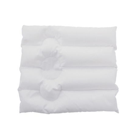 Anatomic Help 0104 Μαξιλάρι Κατάκλισης Αναπηρικού Αμαξιδίου με Τρύπα Χρώμα Ασπρο One Size 40x42cm