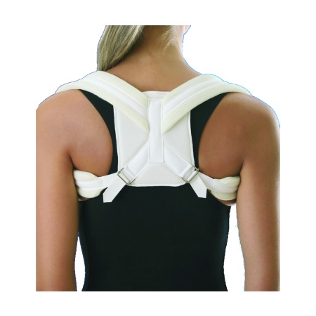 Anatomic Help 0325 Ιμάντας Κυφώσεως Χιαστί Χρώμα Ασπρο Μέγεθος S