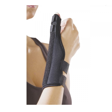 Anatomic Help 0502 Νάρθηκας Υποστήριξης Αντίχειρα Χρώμα Μαύρο Μέγεθος S