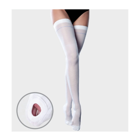 Anatomic Help 1340 Κάλτσα Ριζομηρίου Αντιθρομβωτική Χρώμα Ασπρο Μέγεθος XL