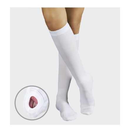 Anatomic Help 1341 Κάλτσα Κάτω Γόνατος Αντιθρομβωτική Χρώμα Ασπρο Μέγεθος L