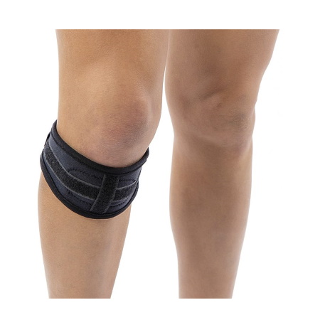 Anatomic Help 1510 Επιγονατιδική Δέστρα με Σιλικόνη Χρώμα Μαύρο One Size