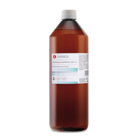 Chemco Light Liquid Paraffin Παραφινέλαιο Φαρμακευτικό 1 L