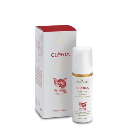 Pharmasept Cleria Anti-Spot Serum Παράγοντες Εξομάλυνσης Δυσχρωμιών & Πανάδων 30ml
