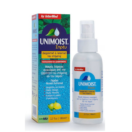 Intermed Unimoist Spray Λιπαντικό & Διυγραντικό του στόματος 100ml