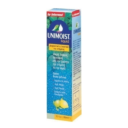 Intermed Unimoist Liquid Καθημερινή ανακούφιση της ξηροστομίας 280ml