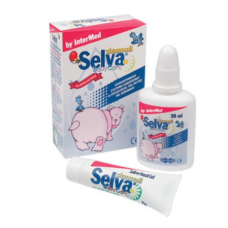 Intermed Selva Baby Care Ρινικό Διάλυμα 30ml & Ρινική Γέλη 12ml