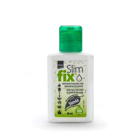 Slim Fix Stevia Υγρό Γλυκαντικό Στέβιας 60ml
