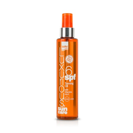 Intermed Luxurious Sun Care Tanning Oil SPF6 Αντιηλιακό Λάδι Μαυρίσματος 200ml
